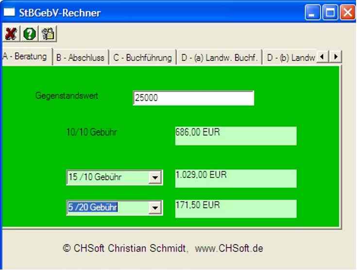 Download StBGebV-Rechner